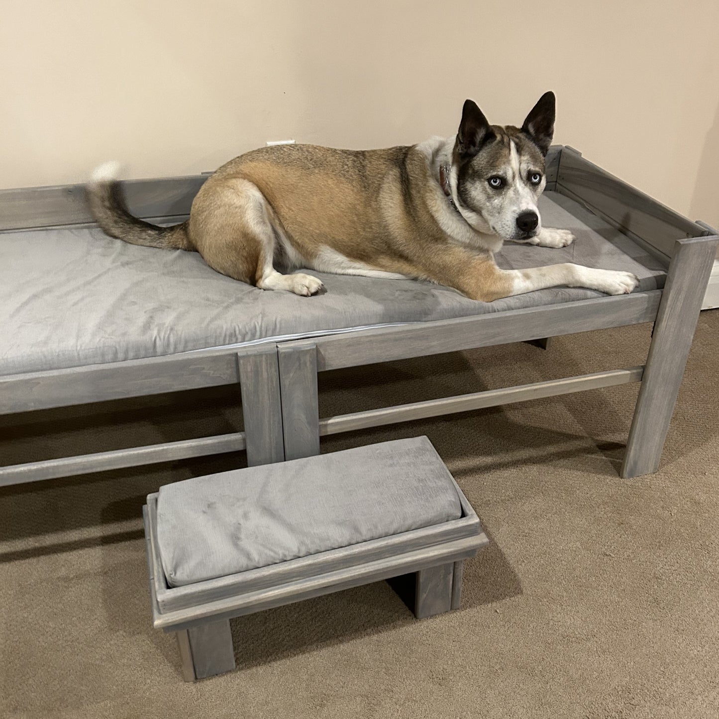 Wooden Dog Bed Extension