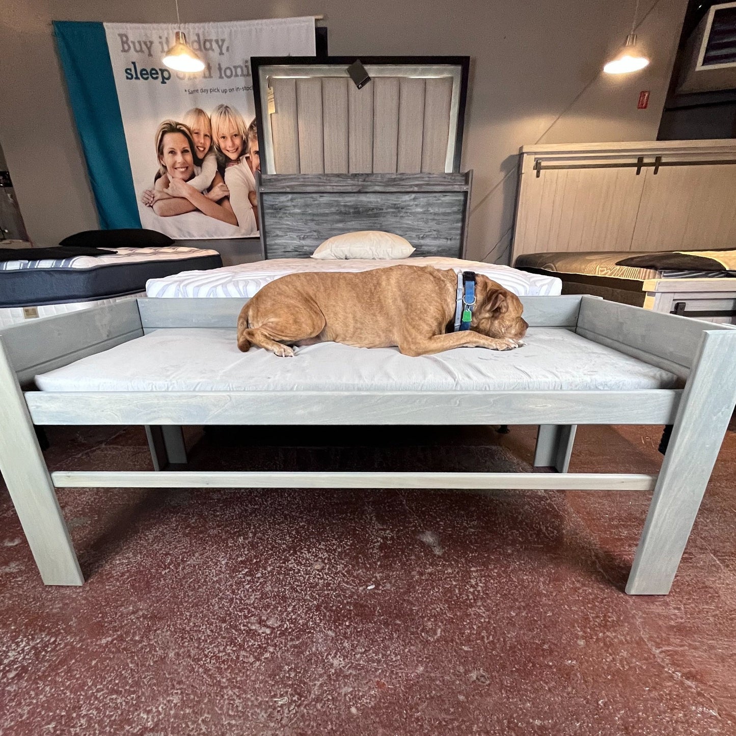 Wooden Dog Bed Extension